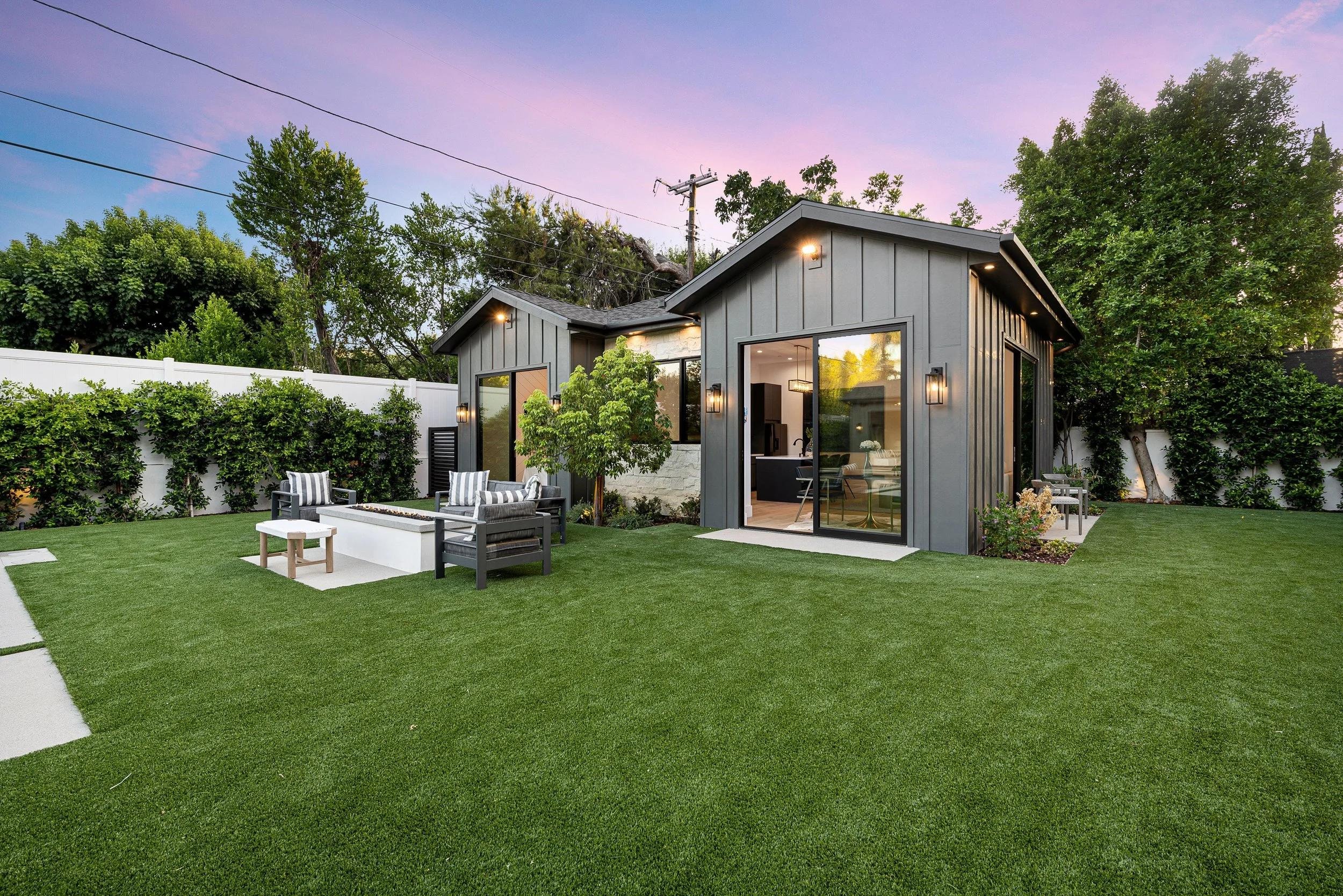 ADU backyard cottage