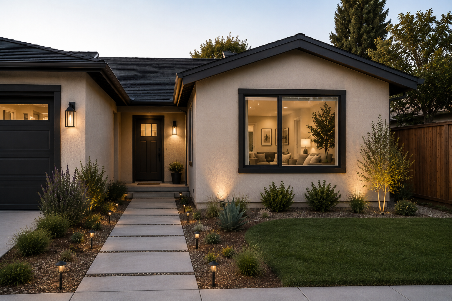 ADU modern home exterior