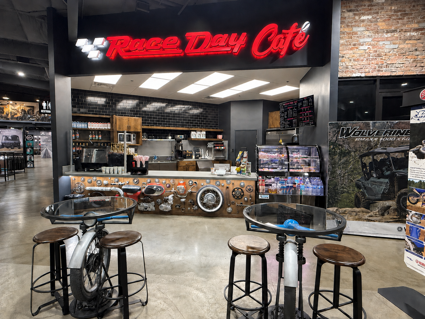 Race Day Café commercial build
